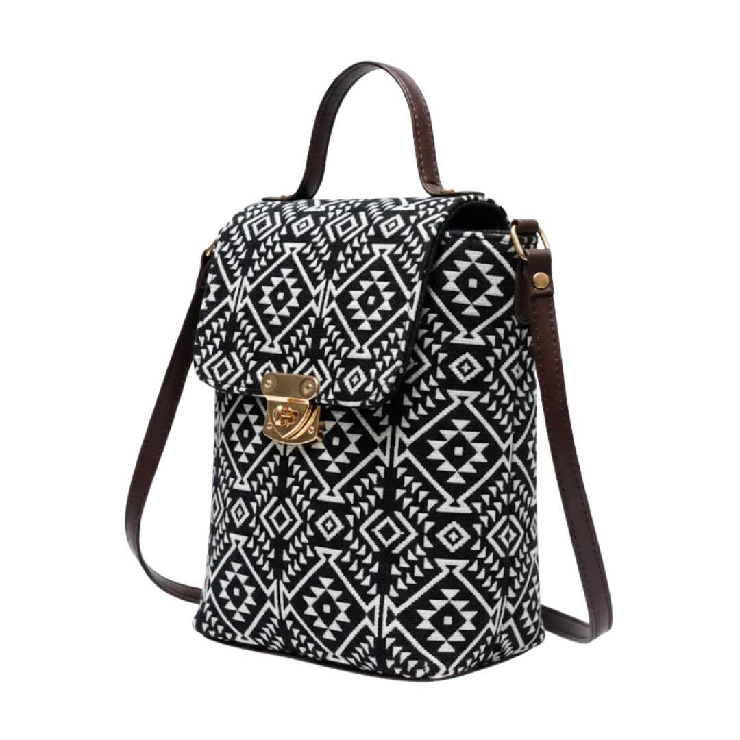 Stylish Double Handle Sling Bag for Everyday Use 159